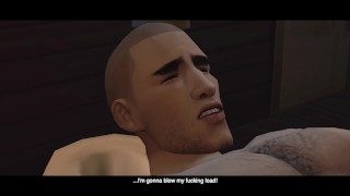 SIMS 4 – Straight Married Guy Tricked into Getting Jerked Off by Twink